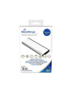 External SSD, MEDIARANGE, Read speed 450 MB/s, Write speed 420 MB/s, Form factor M.2, NVMe Yes, 120 GB, MR1100