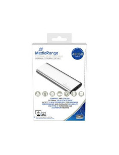 External SSD, MEDIARANGE, Read speed 450 MB/s, Write speed 420 MB/s, Form factor M.2, NVMe Yes, 480 GB, MR1102