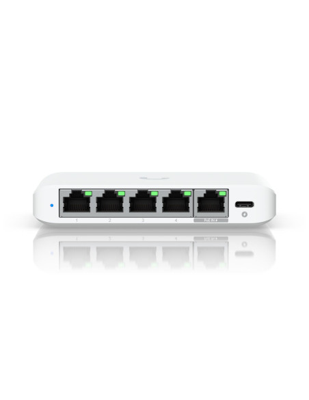 Switch, UBIQUITI, Flex Mini 2.5G, Type L2, 5x2.5GbE, USW-FLEX-2.5G-5