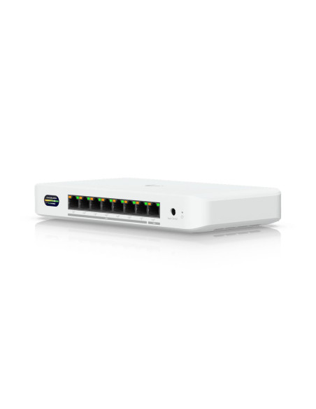 Switch, UBIQUITI, UDB-Switch, 7xRJ-45 ports, RJ-45 Ports Type 2.5G Ethernet (100/1000/2500), 1x10G Ethernet (copper) ports quan