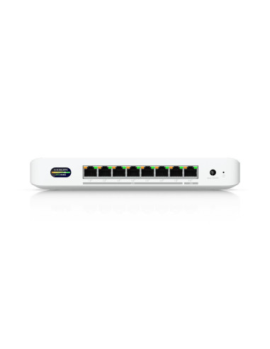 Switch, UBIQUITI, UDB-Switch, 7xRJ-45 ports, RJ-45 Ports Type 2.5G Ethernet (100/1000/2500), 1x10G Ethernet (copper) ports quan