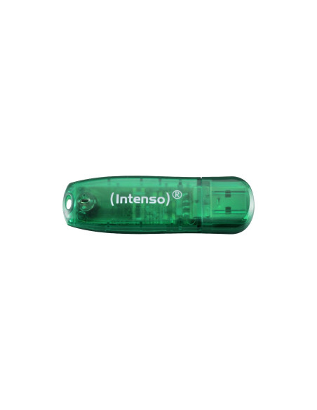 MEMORY DRIVE FLASH USB2 8GB/GREEN 3502460 INTENSO