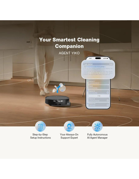 VACUUM CLEANER ROBOT WHITE/DEEBOT T90 OMNI ECOVACS