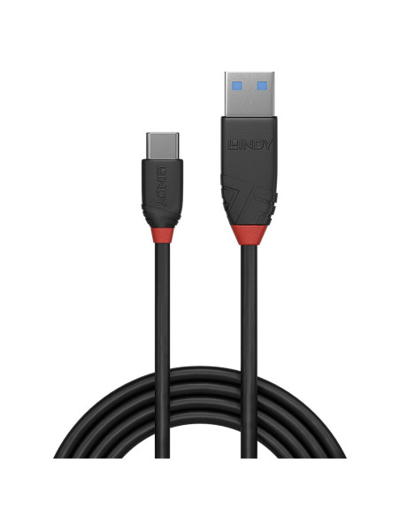 CABLE USB3.2 A-C 0.5M/BLACK 36915 LINDY
