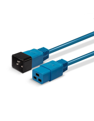 CABLE POWER IEC EXTENSION 3M/BLUE 30122 LINDY