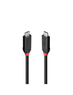 CABLE USB4 240W TYPE C 1M/BLACK LINE 37001 LINDY