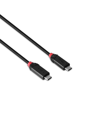 CABLE USB4 240W TYPE C 1M/BLACK LINE 37001 LINDY