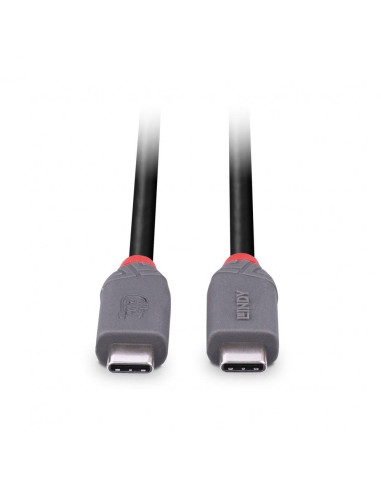 CABLE USB4 240W TYPE C 1.5M/40GBPS ANTHRA LINE 36957 LINDY