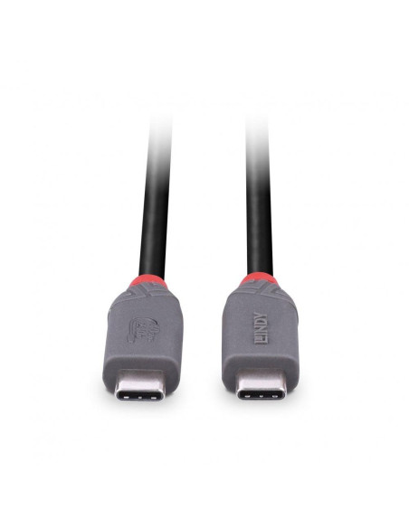 CABLE USB4 240W TYPE C 1.5M/40GBPS ANTHRA LINE 36957 LINDY