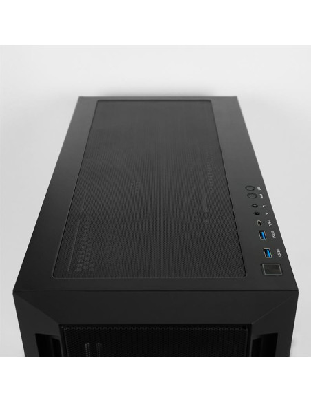 Case, CHIEFTEC, APEX AIR, MidiTower, Not included, ATX, MicroATX, MiniITX, Colour Black, GA-01B-M-OP