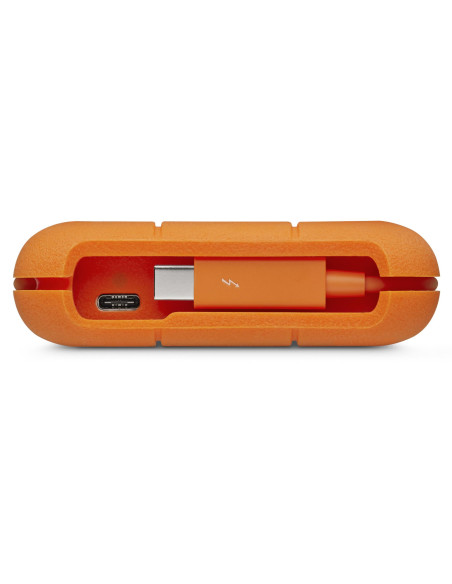 External HDD, LACIE, 2TB, USB-C, Colour Orange, STFR2000403