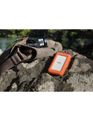 External HDD, LACIE, 2TB, USB-C, Colour Orange, STFR2000403