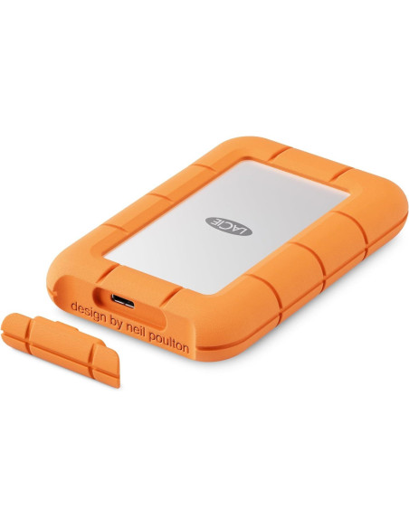 External SSD, LACIE, 4TB, USB-C, Write speed 2000 MBytes/sec, Read speed 2000 MBytes/sec, STMF4000400