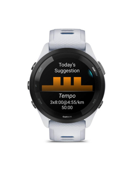 SMARTWATCH FORERUNNER 265/WHITEST. 010-02810-11 GARMIN