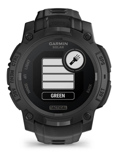 SMARTWATCH INSTINCT 3 SOLAR/BLACK 010-02934-50 GARMIN