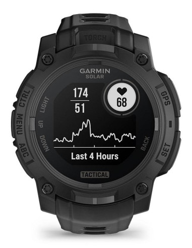 SMARTWATCH INSTINCT 3 SOLAR/BLACK 010-02934-50 GARMIN