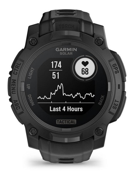 SMARTWATCH INSTINCT 3 SOLAR/BLACK 010-02934-50 GARMIN
