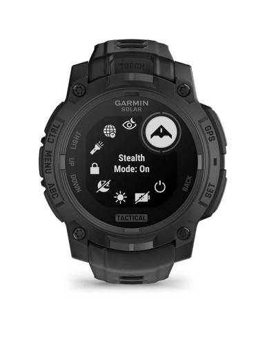 SMARTWATCH INSTINCT 3 SOLAR/BLACK 010-02934-50 GARMIN