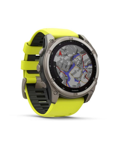 SMARTWATCH FENIX 8 SAPP. SOLAR/YELLOW 010-02907-21 GARMIN