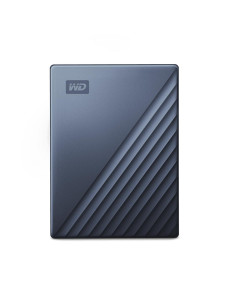 External HDD, WESTERN DIGITAL, My Passport Ultra, 5TB, USB 3.0, Colour Blue, WDBFTM0050BBL-WESN