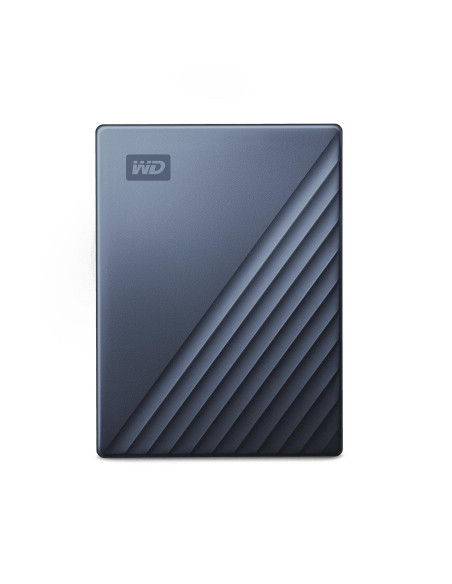 External HDD, WESTERN DIGITAL, My Passport Ultra, 5TB, USB 3.0, Colour Blue, WDBFTM0050BBL-WESN