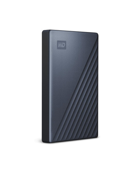External HDD, WESTERN DIGITAL, My Passport Ultra, 5TB, USB 3.0, Colour Blue, WDBFTM0050BBL-WESN