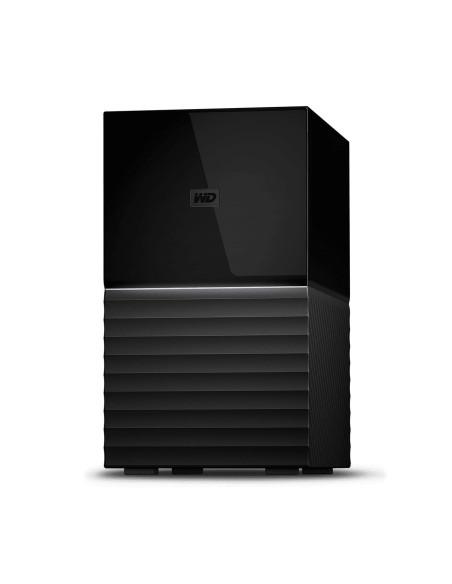 External HDD, WESTERN DIGITAL, My Book Duo, 24TB, USB 3.0, USB 3.1, Drives 2, Black, WDBFBE0240JBK-EESN