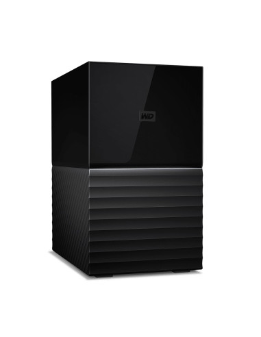 External HDD, WESTERN DIGITAL, My Book Duo, 24TB, USB 3.0, USB 3.1, Drives 2, Black, WDBFBE0240JBK-EESN