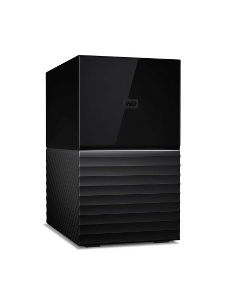 External HDD, WESTERN DIGITAL, My Book Duo, 24TB, USB 3.0, USB 3.1, Drives 2, Black, WDBFBE0240JBK-EESN