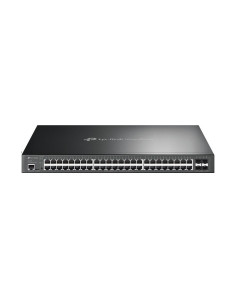Switch, TP-LINK, Omada, TL-SG3452XP, Type L2+, Rack, 48x10Base-T / 100Base-TX / 1000Base-T, 4xSFP+, 1, 1, PoE+ ports 48, 500 Wa