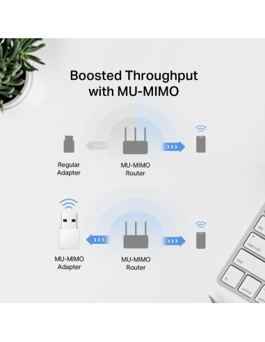 WRL ADAPTER 1300MBPS USB/MA30N MERCUSYS