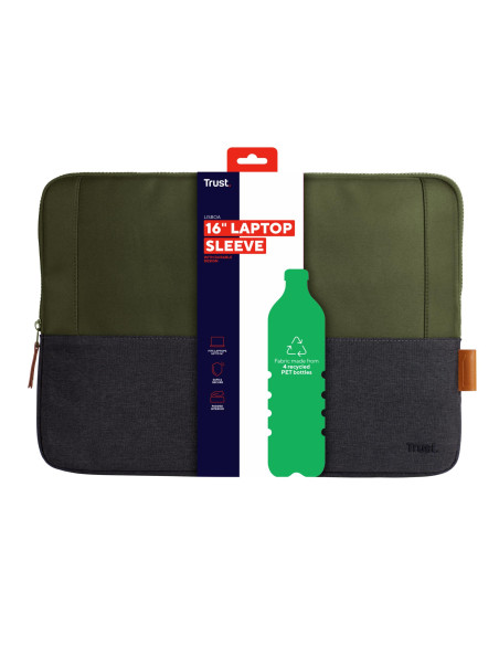 NB SLEEVE 16" LISBOA/GREEN 25247 TRUST