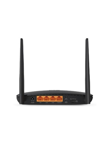 Wireless Router, TP-LINK, Router, 750 Mbps, LAN WAN ports 1, Number of antennas 2, 4G, ARCHERMR202