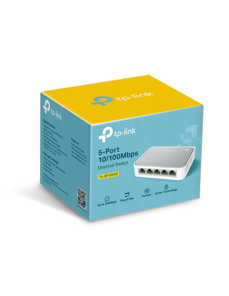 Switch, TP-LINK, 5x10Base-T / 100Base-TX, TL-SF1005D