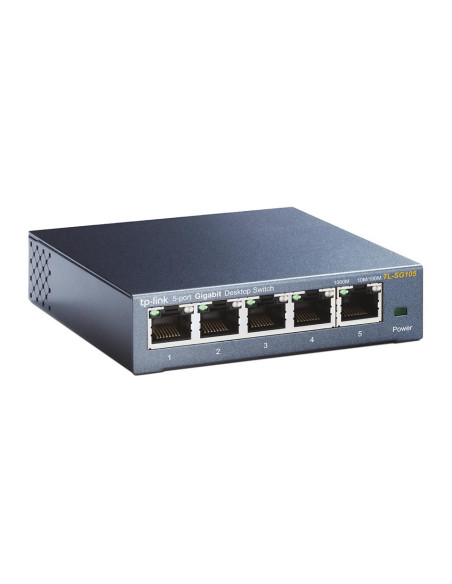 Switch, TP-LINK, 5x10Base-T / 100Base-TX / 1000Base-T, TL-SG105