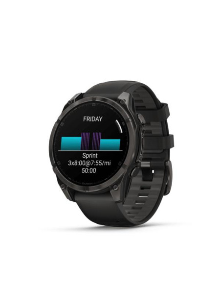 SMARTWATCH FENIX 8 SAPPHIRE/BLACK/GRAY 010-02904-21 GARMIN