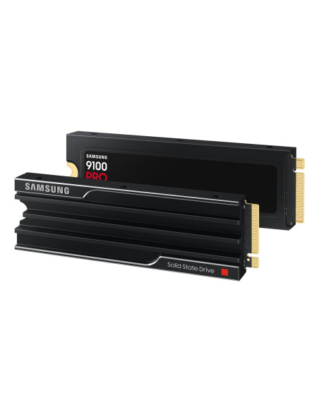SSD, SAMSUNG, 9100 PRO, 4TB, M.2, PCIe Gen5, NVMe, TLC, Write speed 13400 MBytes/sec, Read speed 14800 MBytes/sec, 2.38mm, TBW 