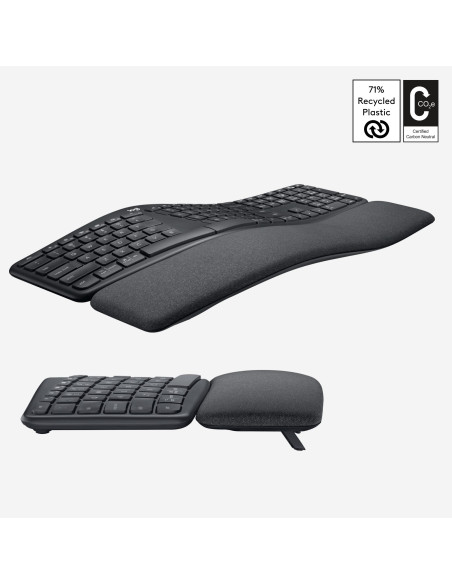 KEYBOARD WRL ERGO K960 US/BLACK 920-010108 LOGITECH