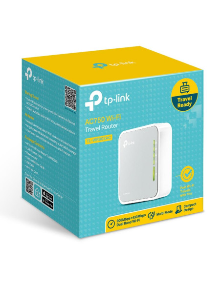Wireless Router, TP-LINK, Wireless Router, 733 Mbps, IEEE 802.11a, IEEE 802.11 b/g, IEEE 802.11n, IEEE 802.11ac, USB 2.0, 1x10/