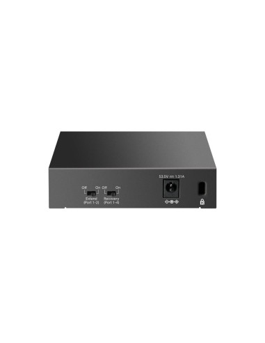 Switch, TP-LINK, LS105GP, PoE+ ports 4, LS105GP