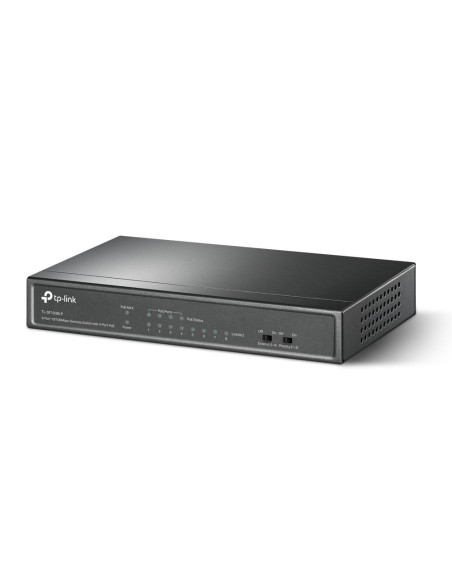 Switch, TP-LINK, Desktop/pedestal, 8x10Base-T / 100Base-TX, PoE ports 4, TL-SF1008LP