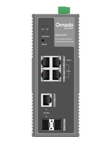 Switch, TP-LINK, Switch type Managed, Rack mounting Yes, 4xRJ-45 ports, RJ-45 Ports Type Gigabit Ethernet (10/100/1000), 1xComb