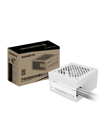 Power Supply, GIGABYTE, GP-P650SS ICE, 650 Watts, Efficiency 80 PLUS SILVER, PFC Active, MTBF 100000 hours, GP-P650SSICE