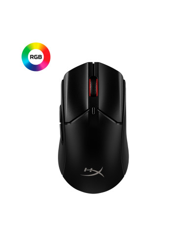 MOUSE USB OPTICAL WRL/PULSEFIRE HASTE 2 BLACK HYPERX