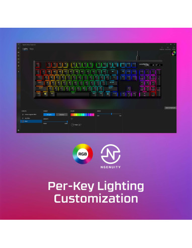 KEYBOARD ALLOY ORIGINS PBT HX/BLUE 639N4AA ABA HYPERX
