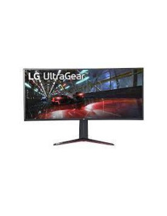 LCD Monitor, LG, 38GN950P-B, 37.5", Gaming/21 : 9, Panel IPS, 3840x1600, 21:9, 1 ms, Swivel, Height adjustable, 38GN950P-B
