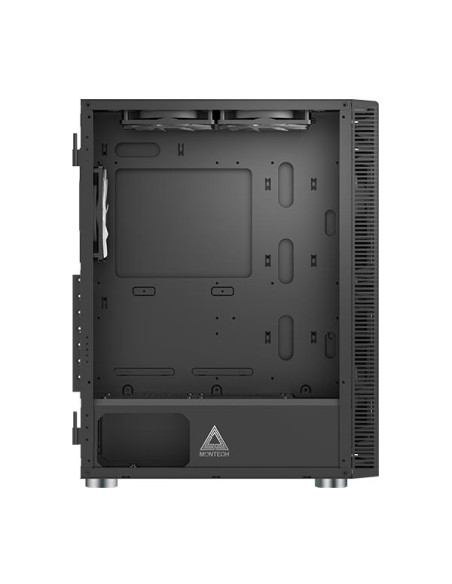 Case, MONTECH, X3 Glass, MidiTower, Not included, Colour Black, X3GLASS(B)