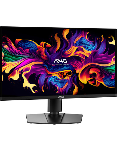 Monitor, MSI, 26.5 ", 2560 x 1440 pixels, Wide Quad HD, Native aspect ratio 16:9, QD-OLED, Flat, MAG271QPQD-OLEDX28