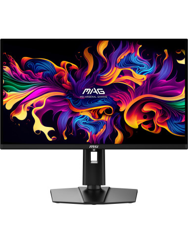 Monitor, MSI, 26.5 ", 2560 x 1440 pixels, Wide Quad HD, Native aspect ratio 16:9, QD-OLED, Flat, MAG271QPQD-OLEDX28