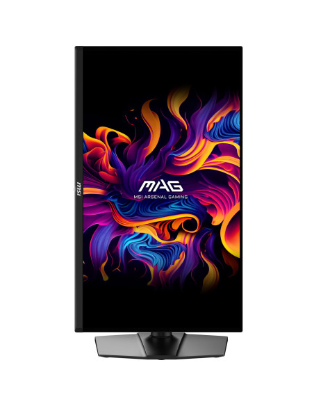 Monitor, MSI, 26.5 ", 2560 x 1440 pixels, Wide Quad HD, Native aspect ratio 16:9, QD-OLED, Flat, MAG271QPQD-OLEDX28